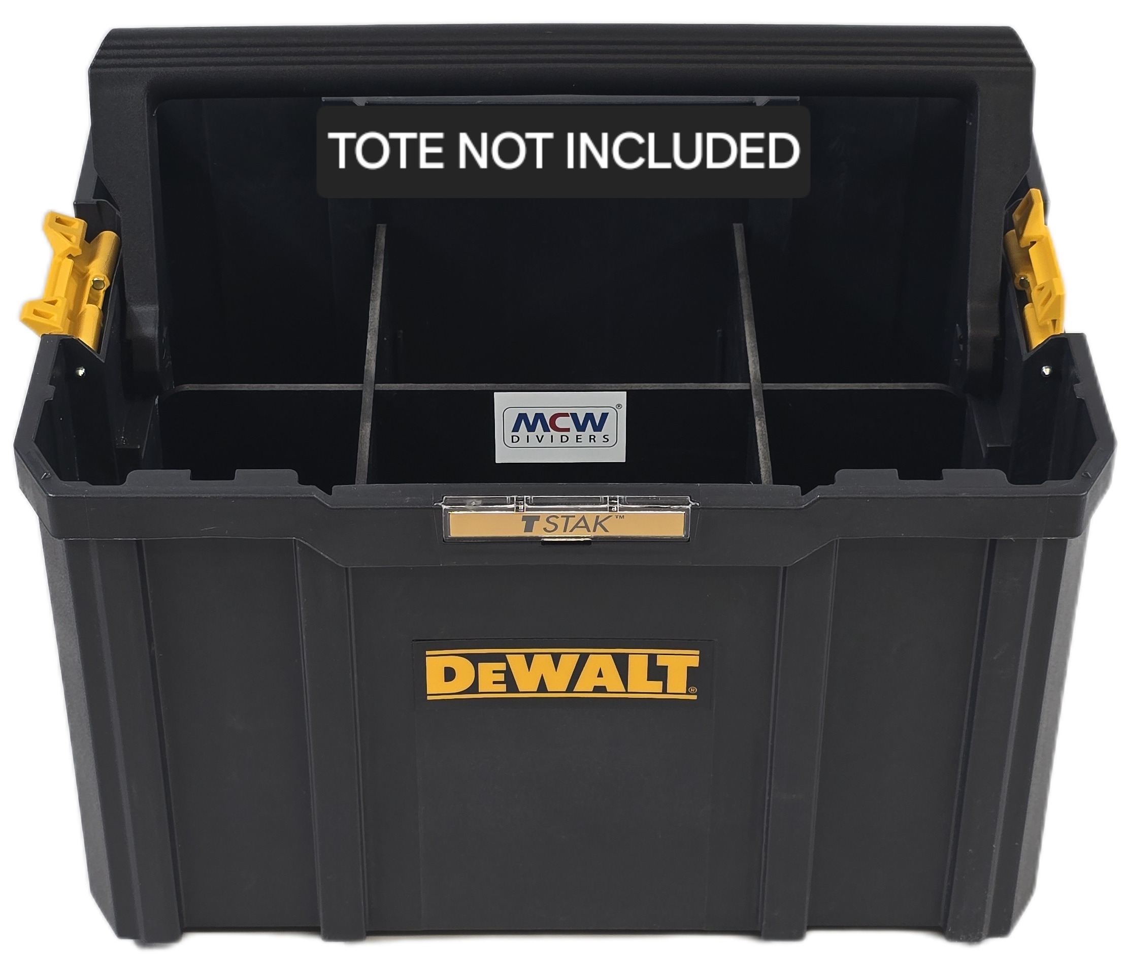 T-VIDER compatible with Dewalt - Tstak Tote *BOX NOT INCLUDED*