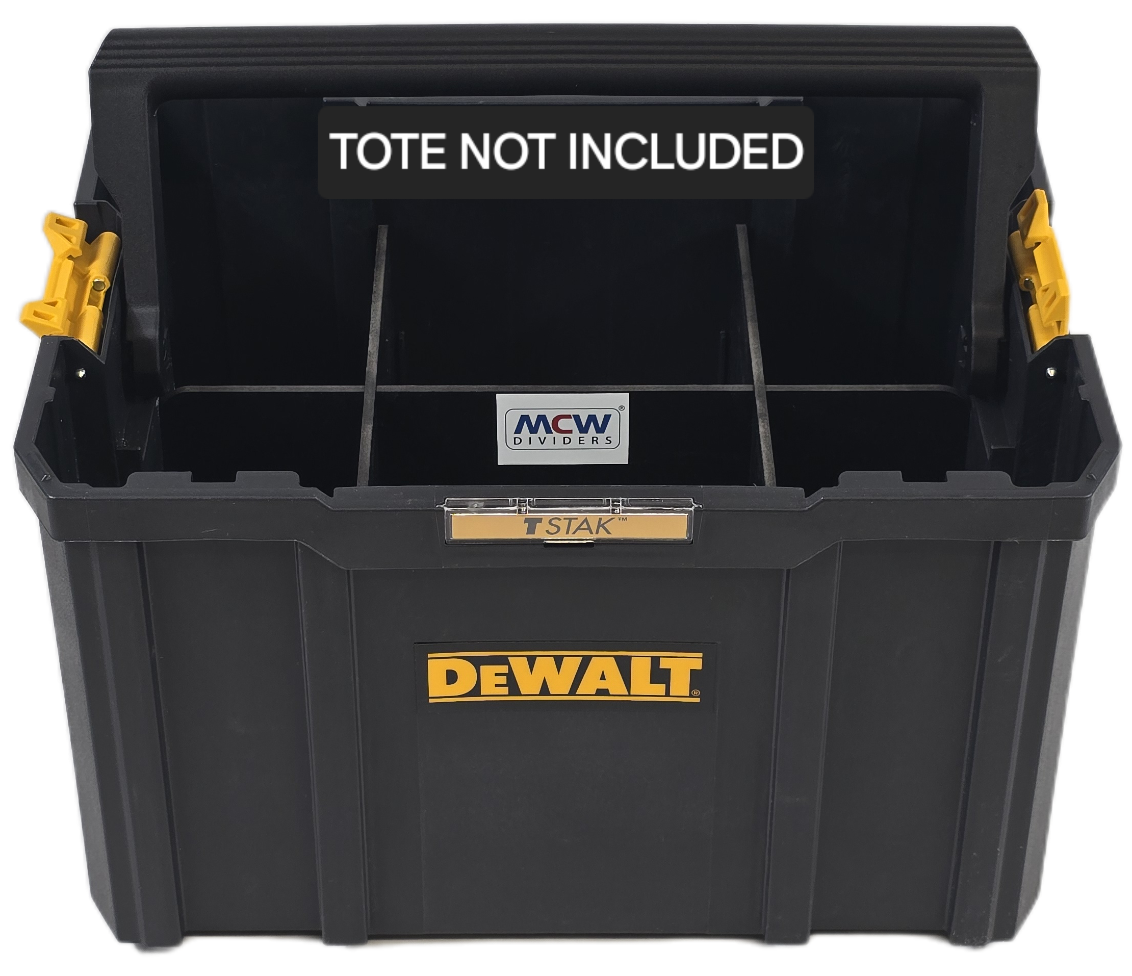 T-VIDER compatible with Dewalt - Tstak Tote *BOX NOT INCLUDED*